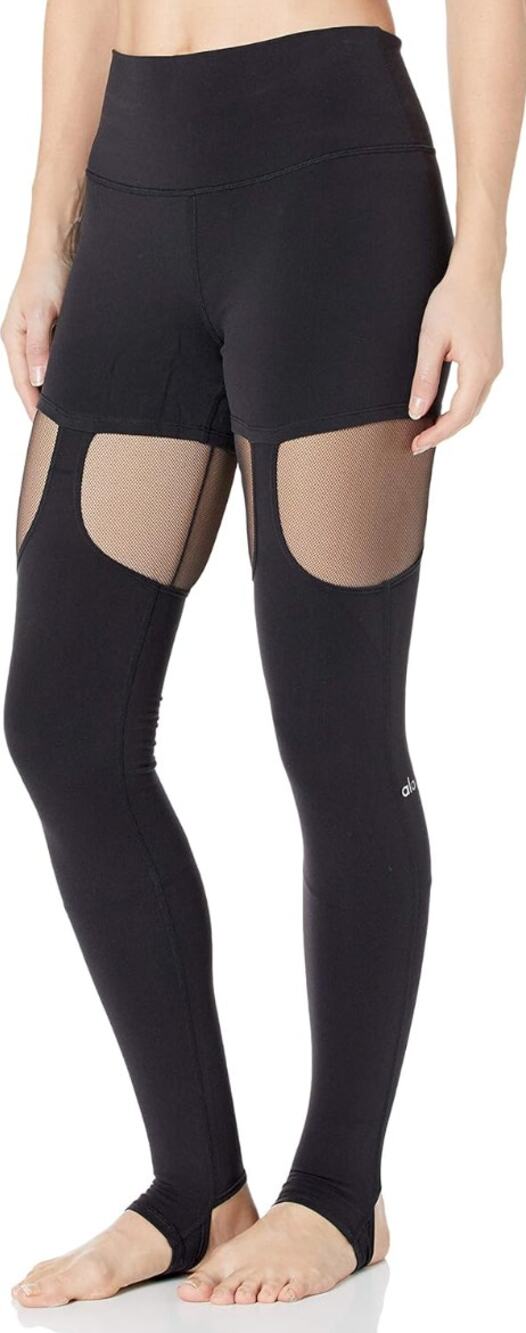 Alo Yoga High-Waist Ignite Leggings Womens Black Athletic XS